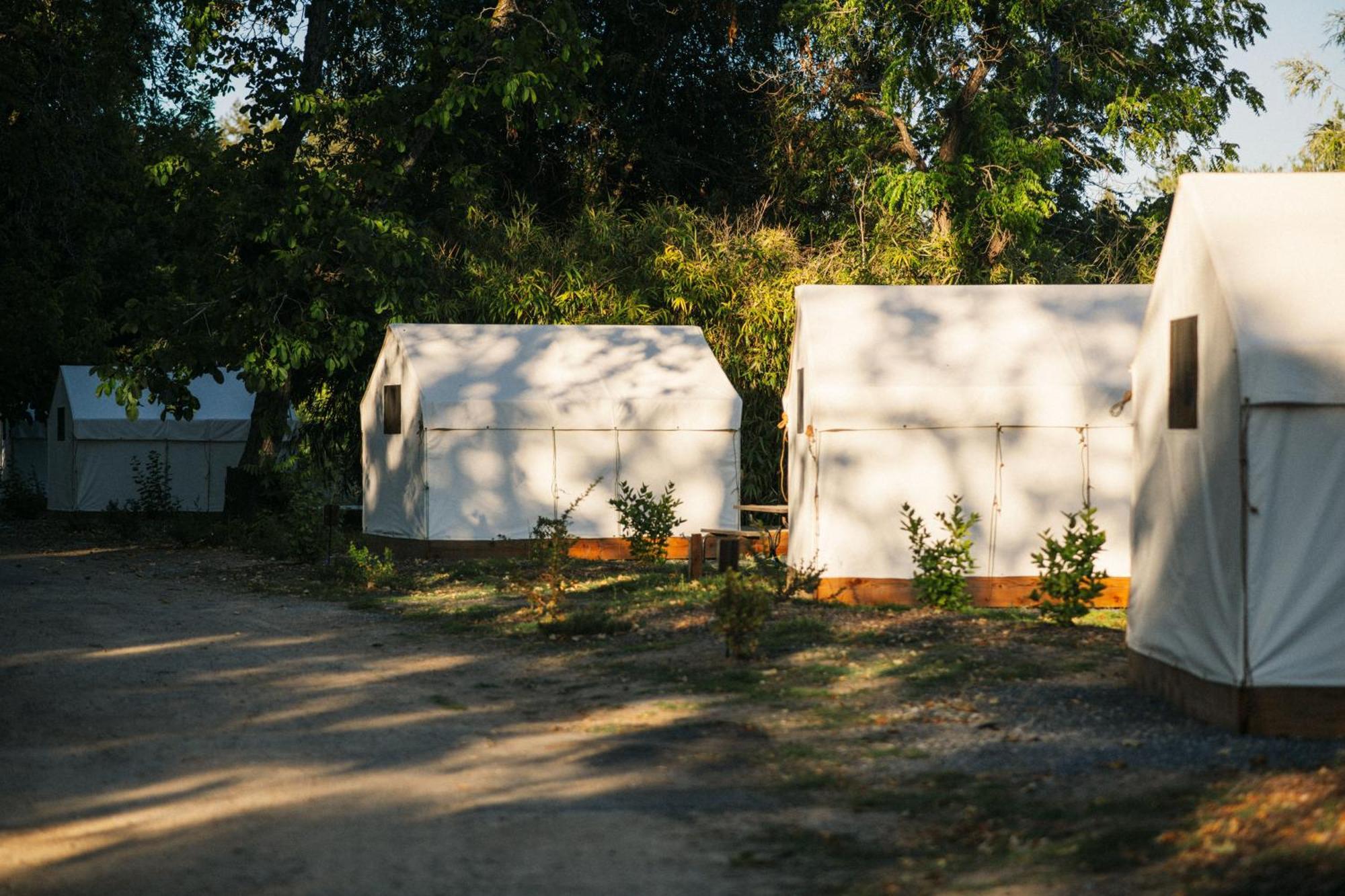 Johnson'S Beach Cabins And Campground Гърнвил Екстериор снимка